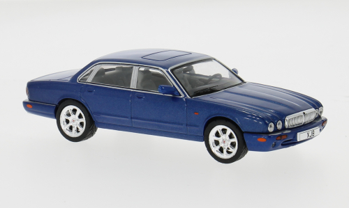 Jaguar XJ8 1998 Blauw - 1:43